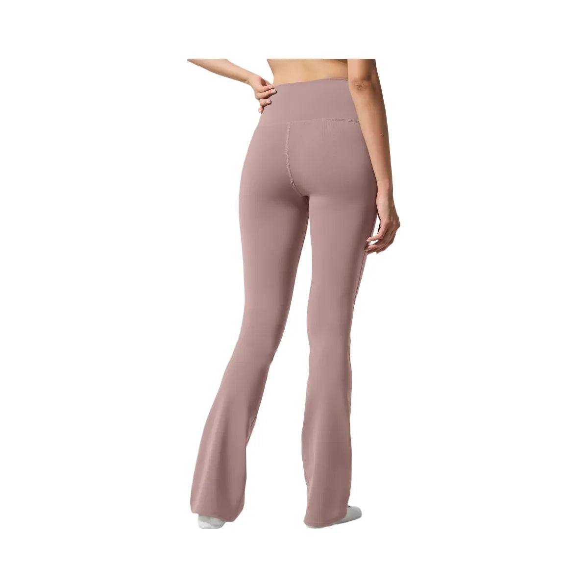 Alo Women's Airbrush High-Waist Bootcut Legging - Taupe