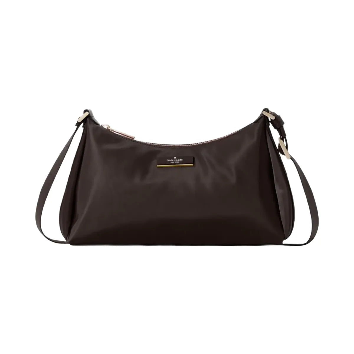 Kate Spade Carter Nylon Small Shoulder Bag Hot Fudge