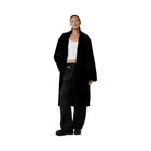 Alo Women's Oversized Faux Fur Trench - Black