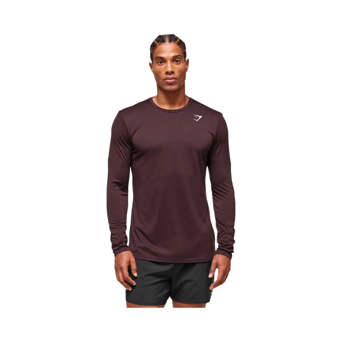 Gymshark Arrival Long Sleeve T-Shirt - Cherry Purple