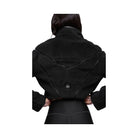 Alo Women's Sherpa Cropped Slope Side Jacket - Black