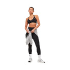 Gymshark Cotton Racerback Sports Bra - Black