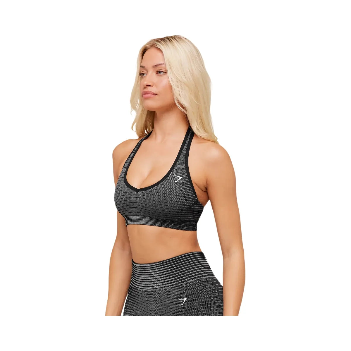 Gymshark Sport Seamless Sports Bra - GS Onyx Grey/GS Black