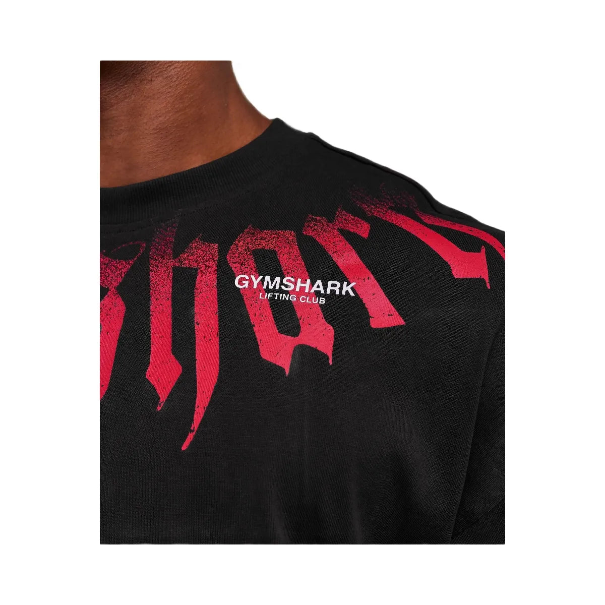 Gymshark Fade Graphic Long Sleeve T-Shirt - GS Black