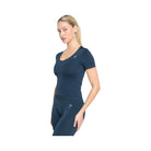 Gymshark Everyday Seamless Tight Fit Crew Neck Tee - Navy