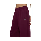 Alo Women's Accolade Straight Leg Sweatpant - Burgundy
