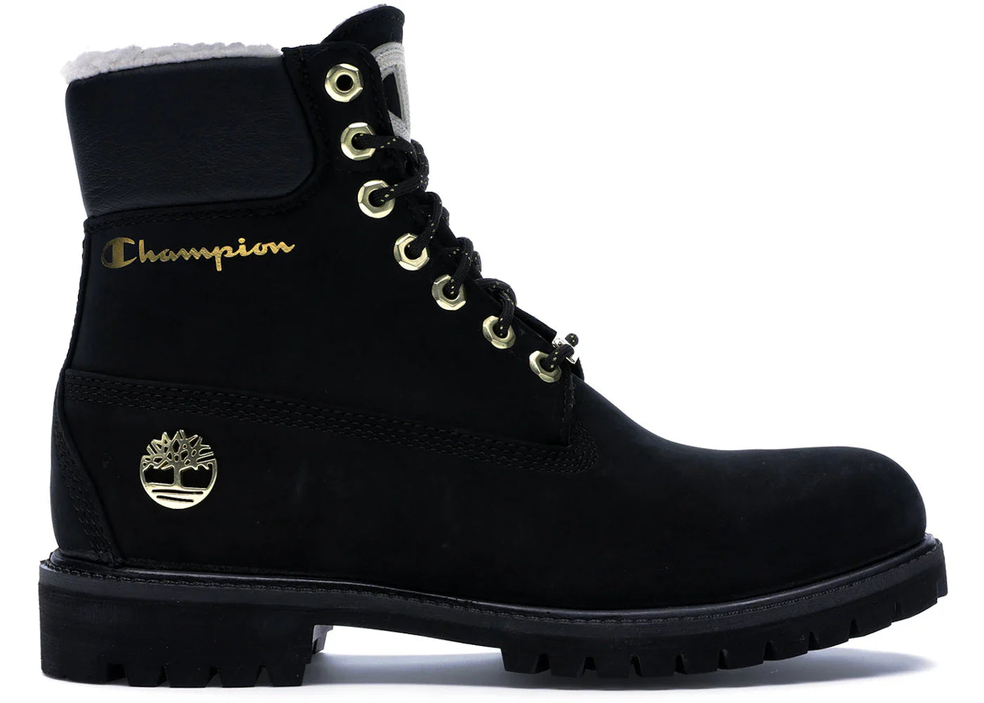 Timberland 6 Shearling Boot Champion Black