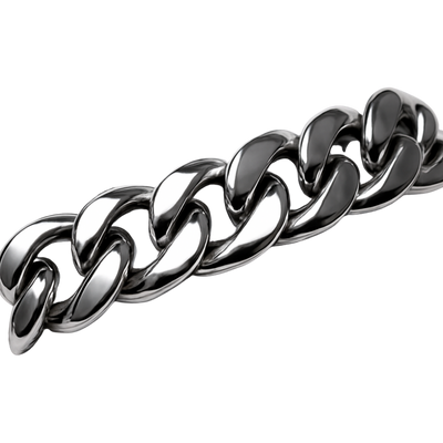 Cuban Metallic Chain for sneakers 
