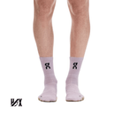On Running Trail Sock High 2P Foxglove | Ash