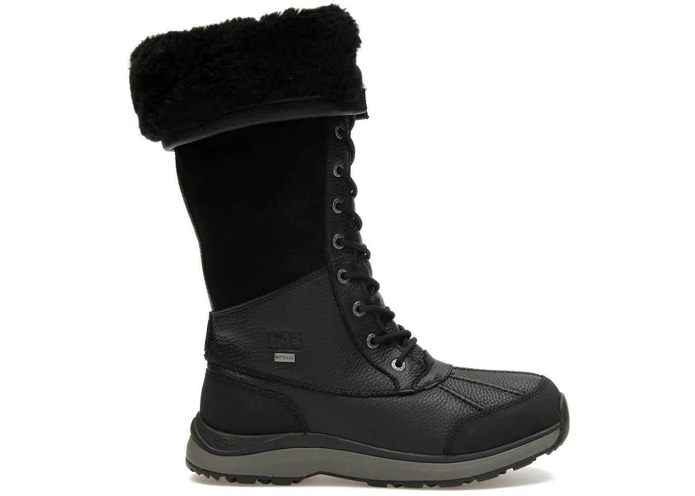 Ugg Adirondack Iii Tall Boot Black Womens