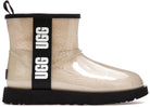 Ugg Classic Clear Mini Boot Natural Black Womens