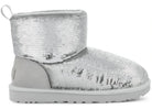 Ugg Classic Mini Boot Mirror Ball Silver Womens