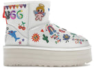 Ugg Classic Mini Platform Boot Pop Sketch Womens