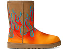 Ugg Classic Short Boot Jeremy Scott Flames Chestnut 2025