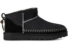 Ugg Classic Ultra Mini Biarritz Boot Black Womens