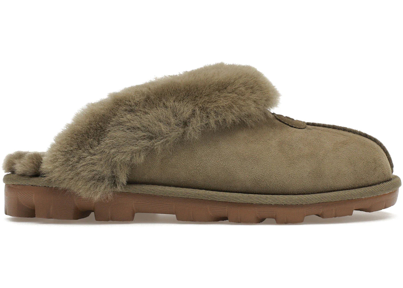 Ugg Coquette Slipper Burnt Olive Womens