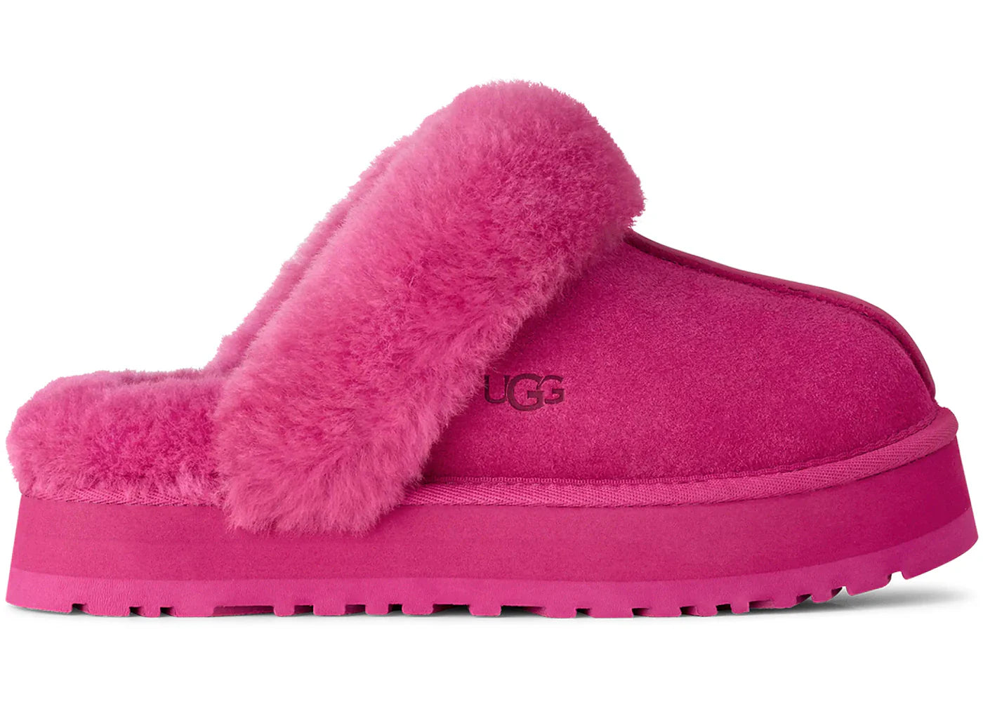 Ugg Disquette Slipper Dark Peony Womens
