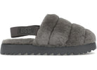 Ugg Super Fluff Slipper Charcoal Womens