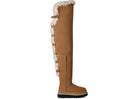 Ugg Thigh High Boot Sacai Chestnut Womens