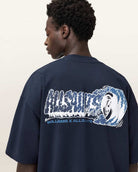 AllSaints Williams X AllSaints Burnout Crew Neck T-Shirt – Williams Blue