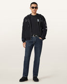 AllSaints Williams X AllSaints Pole Crew Neck T-Shirt – Washed Black