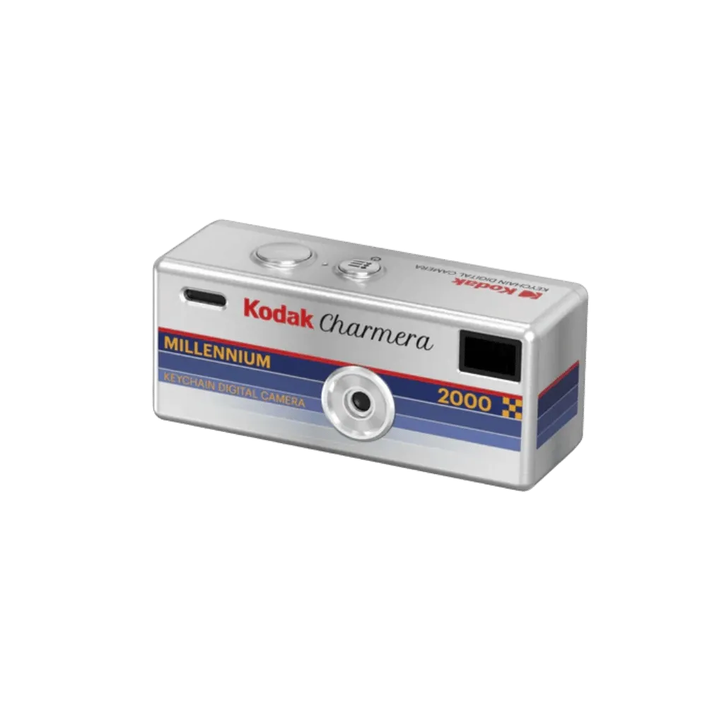 Kodak Charmera Millennium Keychain Digital Camera - White