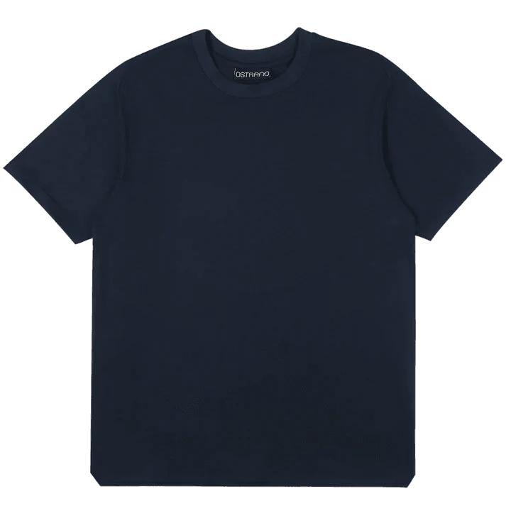 OSTRANO TSHIRT " NAVY " - dawntown