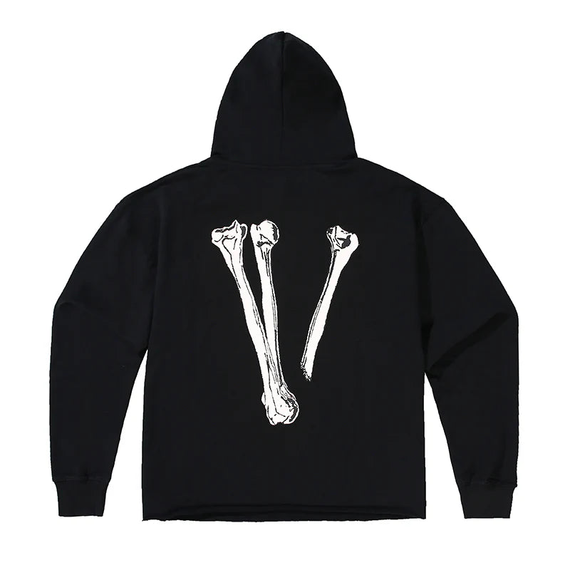 Vlone bone printed Hoodie