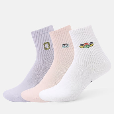 Women’s F.R.I.E.N.D.S Themed High Ankle Socks