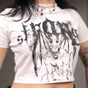 GARGOYLE CROP TOP