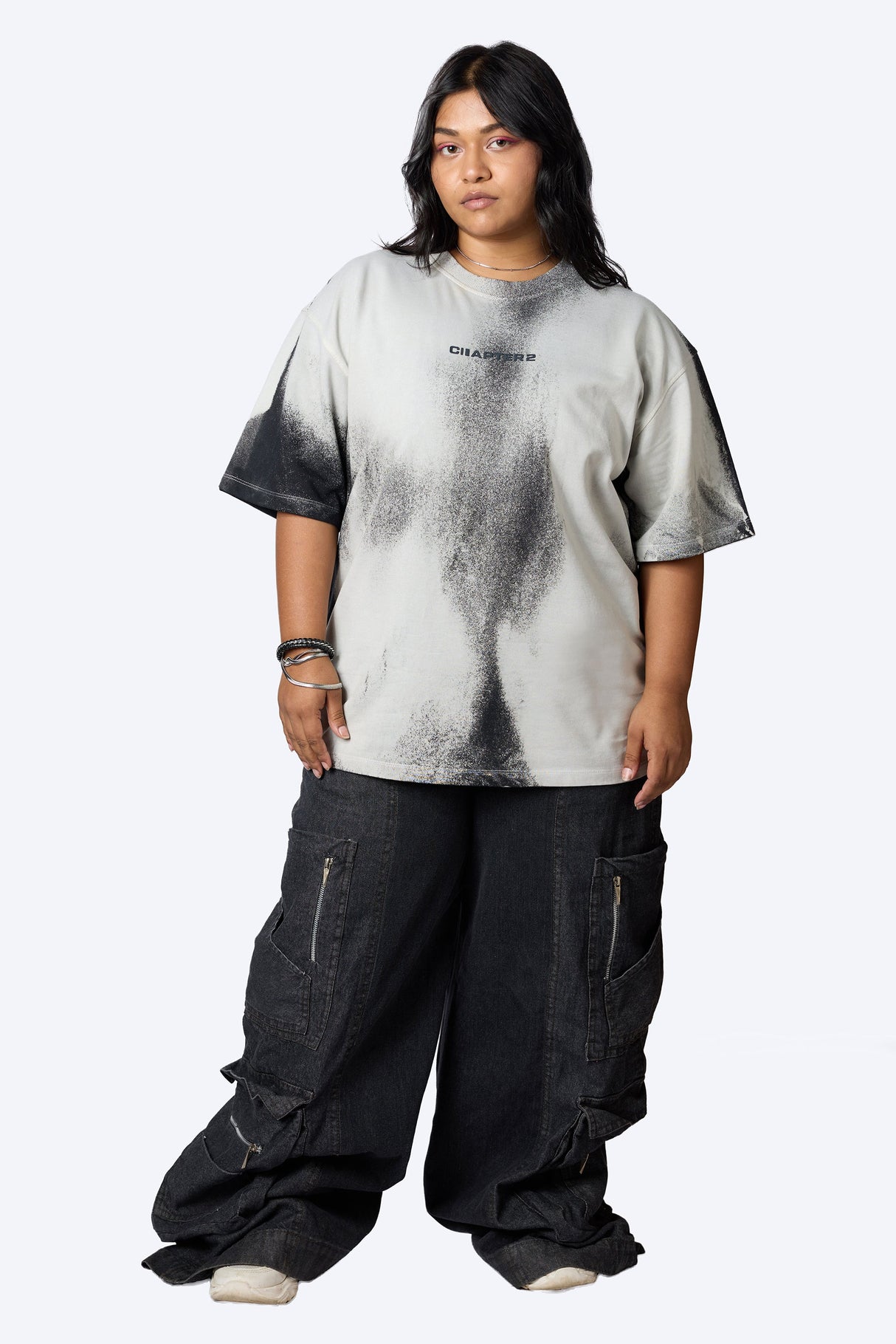 White Spray Effect 2.0 T-Shirt