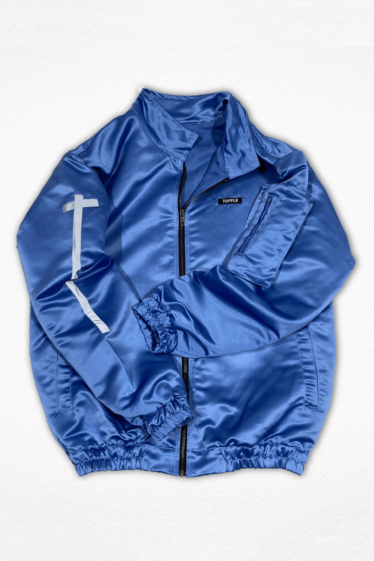 Blue Athleisure Jacket - dawntown