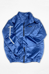 Blue Athleisure Jacket - dawntown