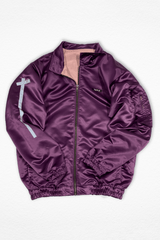 Toffle Purple Athleisure Jacket - dawntown