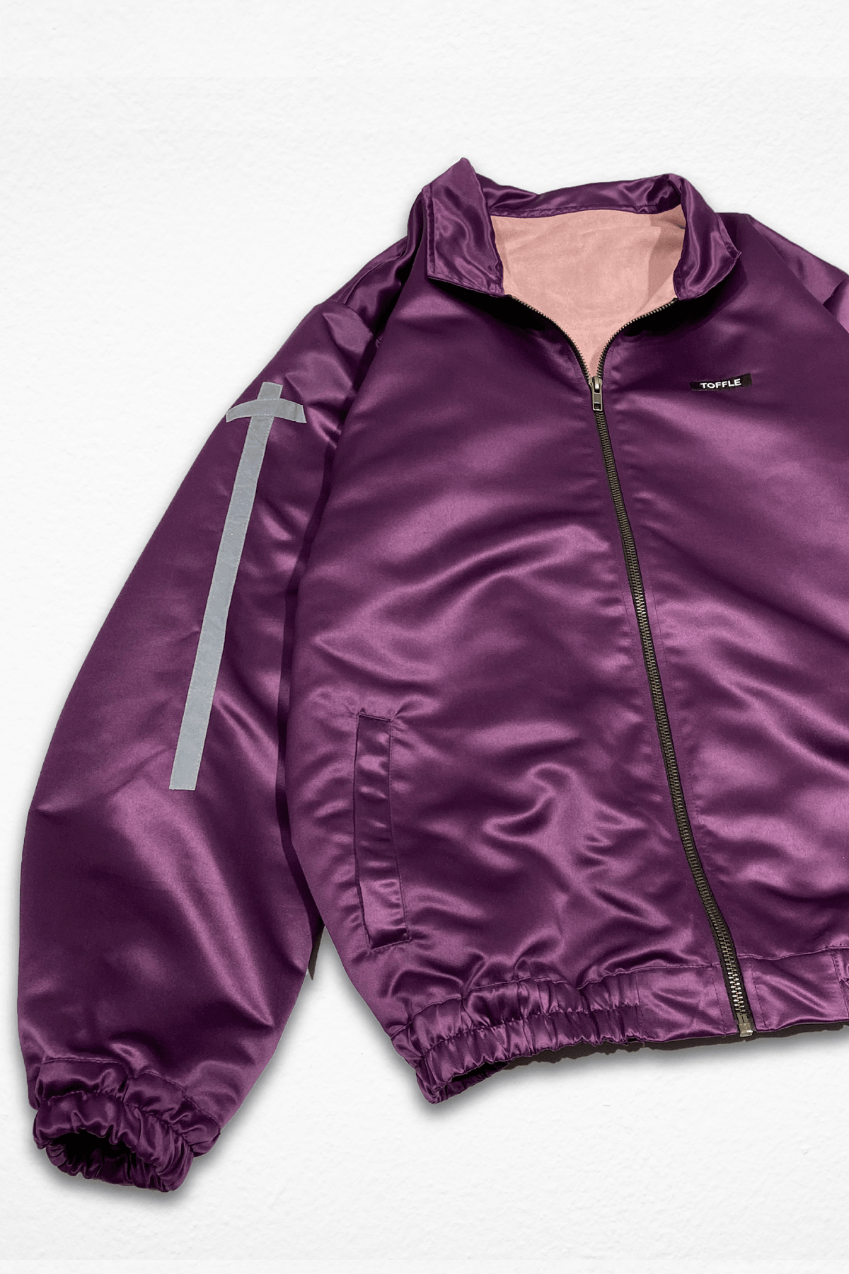 Toffle Purple Athleisure Jacket - dawntown