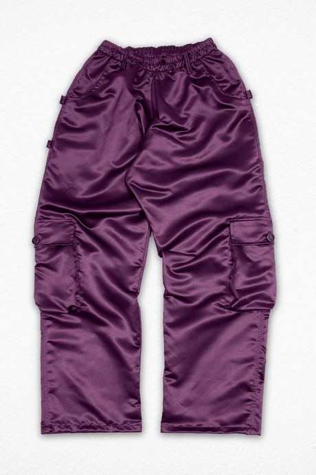 Purple Athleisure Pants - dawntown