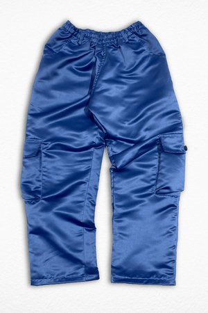 Blue Athleisure Pants - dawntown