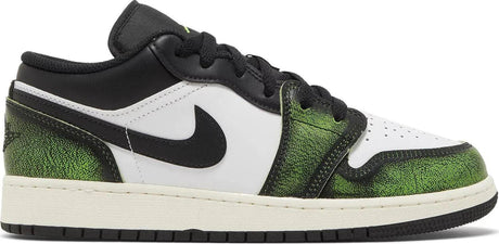 Air Jordan 1 Low SE GS "Wear-Away - Electric Green" - Dawntown