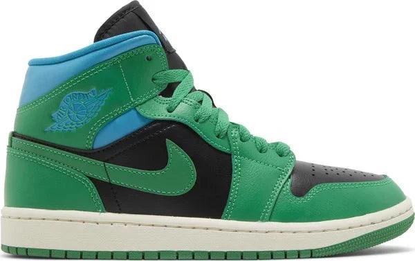 Air Jordan 1 Mid "Lucky Green Aquatone" - Dawntown