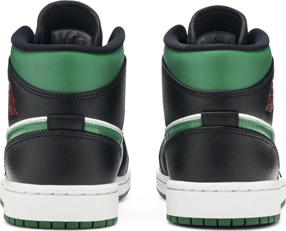 Nike air jordan 1 mid pine green sales