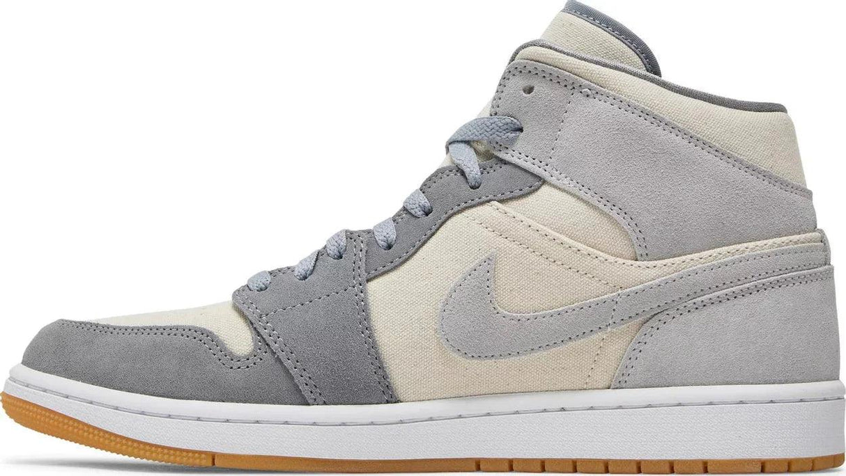 Air Jordan 1 Mid SE "Coconut Milk Particle Grey" - Dawntown