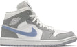 Air Jordan 1 Mid "Wolf Grey Aluminum" - Dawntown