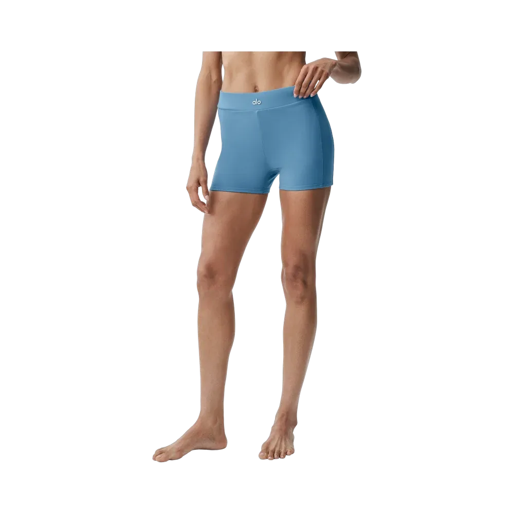 Alo 3" Airbrush High-Waist Aura Short 'California Blue'