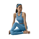 Alo 7/8 High-Waist Airlift Legging 'California Blue'