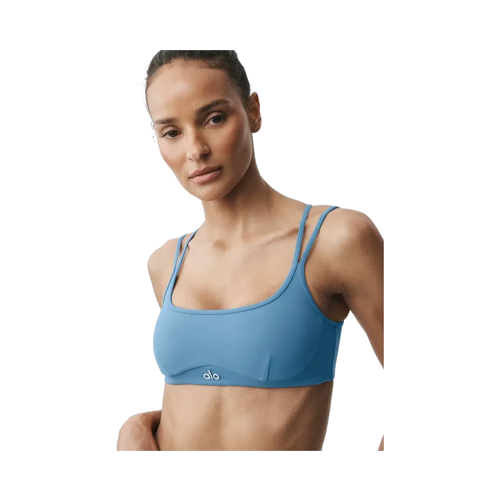 Alo Airbrush Aura Bra 'California Blue'