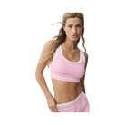 Alo Airbrush Better Together Bra 'Pink Marshmallow/White'