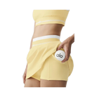 Alo Airbrush Better Together Tennis Skirt 'Warm Butter/White'