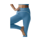 Alo Airbrush High-Waist Heart Throb Legging 'California Blue/White'