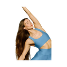 Alo Airlift Advantage Racerback Bra 'California Blue'