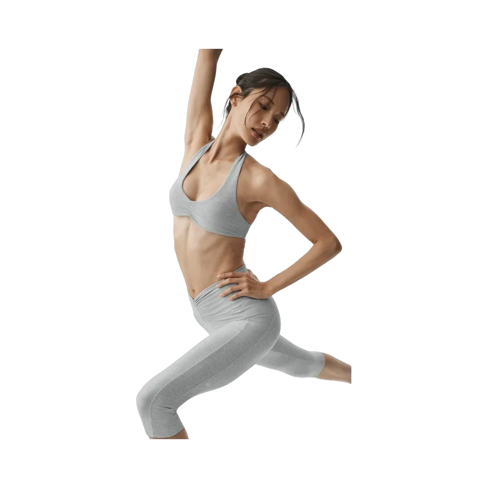 Alo Alosoft Intuition Bra 'Vintage Athletic Heather'